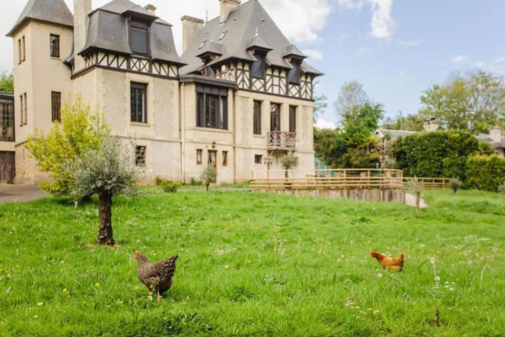 Villa Le Manoir Du Val Douvres-la-Délivrande Exterior foto